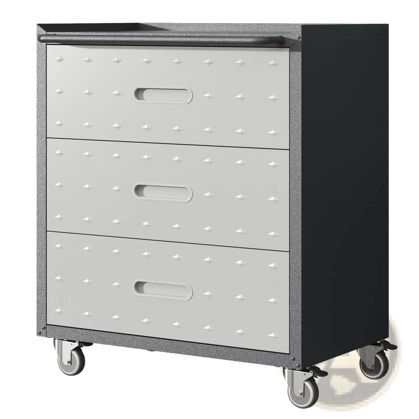 3 Drawer Metal Rolling Tool Cabinet with Wheels