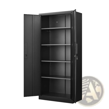 70 Inch Steel Locking File Cabinet with 4 Shelves