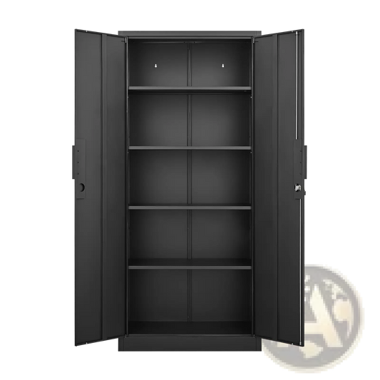 70 Inch Steel Locking File Cabinet with 4 Shelves