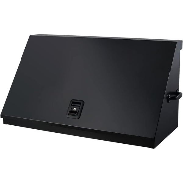 41" X 18" Heavy Duty Steel Triangle Toolbox (Steel, Flat Black)