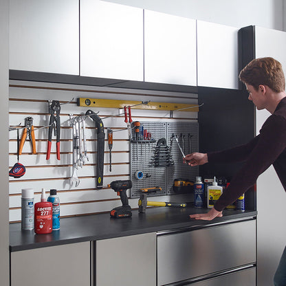 Nova Series - Garage Cabinet Set C - Metallic Gray