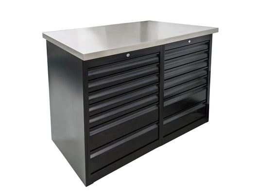Unior 4 Foot Workbench Black Tool