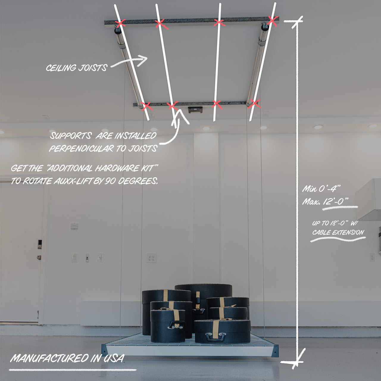 Auxx-Lift Storage Lift